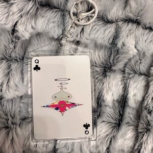LV Murakami Queen of Clubs Collectable Playing Card